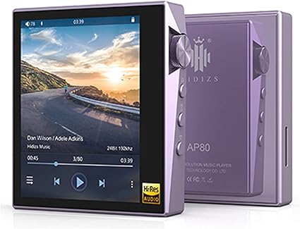Amazon Co Jp Hidizs Ap80 Proミュージックプレーヤーロスレスhifiポータブルスポーツ愛好家車mp3 Es9218pデコード ポータブルウォークマン Purple 家電 カメラ