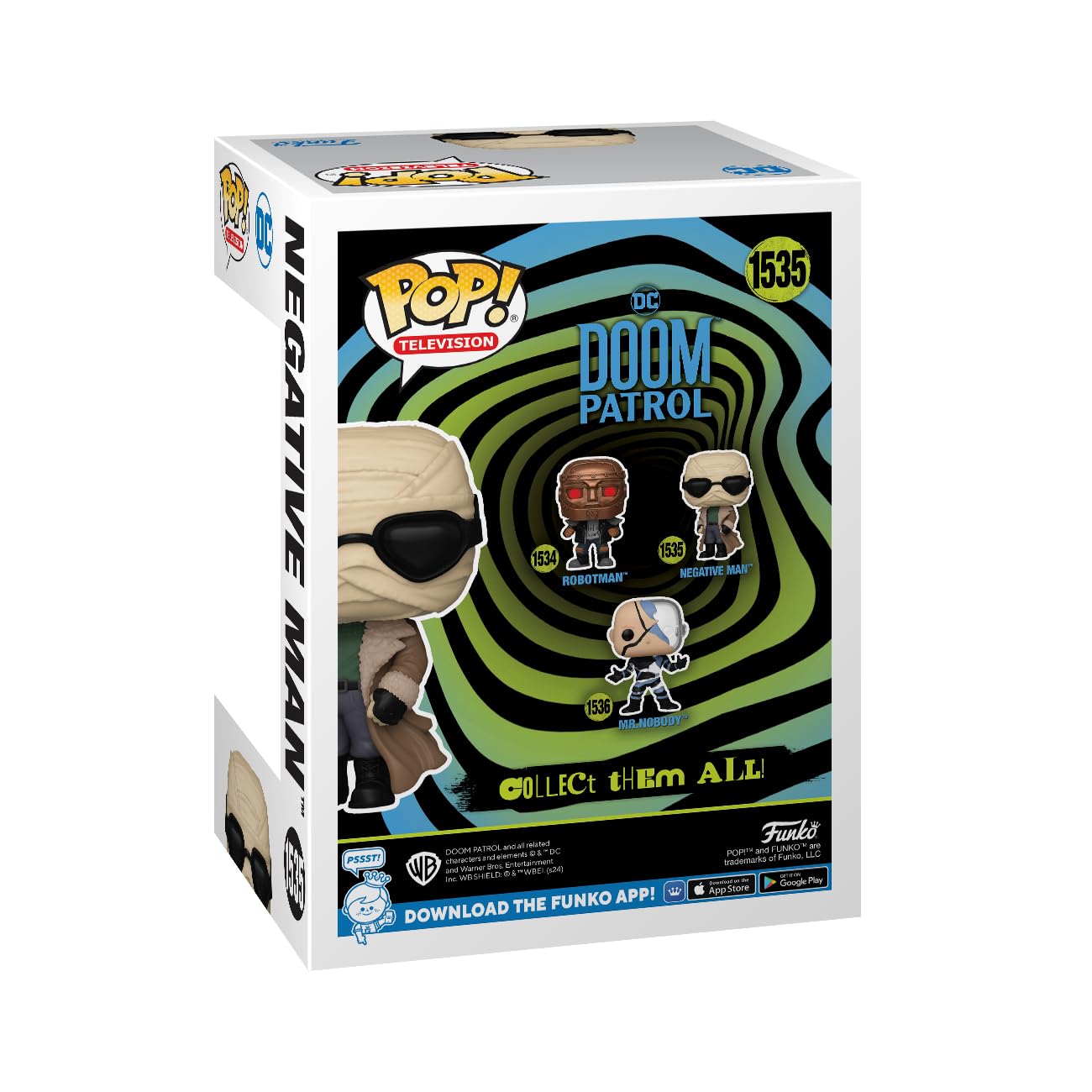 Funko POP! TV: Doom Patrol - Larry Trainor - Figura in Vinile da Collezione - Idea Regalo - Merchandising Ufficiale - Giocattoli per Bambini e Adulti