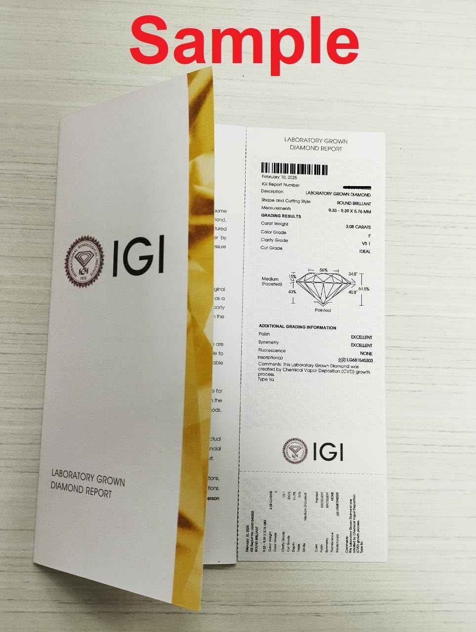 IGI Certified 1 Carat to 5 Carat F/VS Heart Shape Lab Grown Diamond Solitaire Engagement Rings for Women, Made in Solid Gold