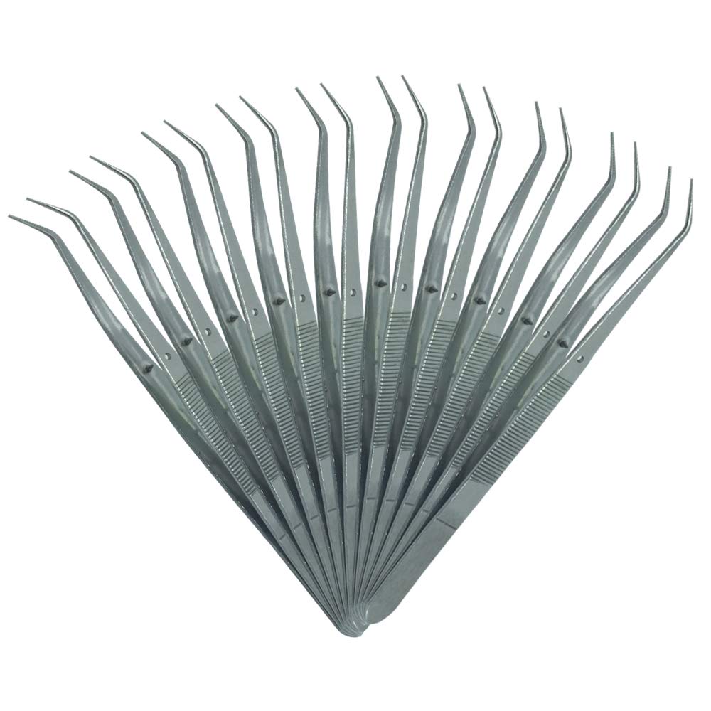 *ADDLER SURGICAL TWEEZERS ARE ESSENTIAL DENTAL INSTRUMENTS.(SET OF 10)-image-49