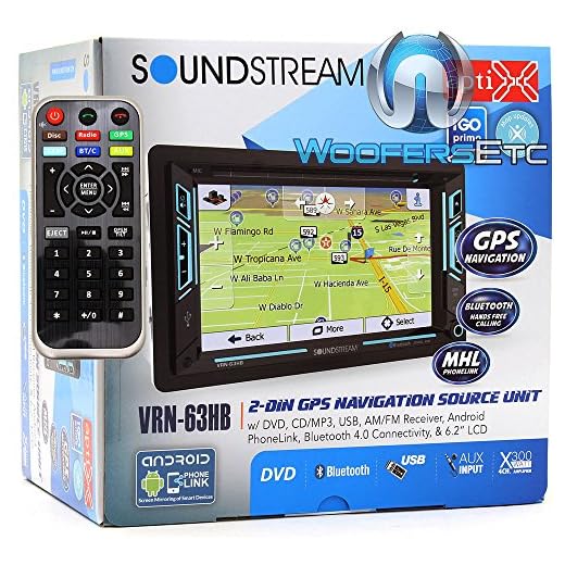 Soundstream VRN‐63HB in Dash Media, 6.2" (Renewed)