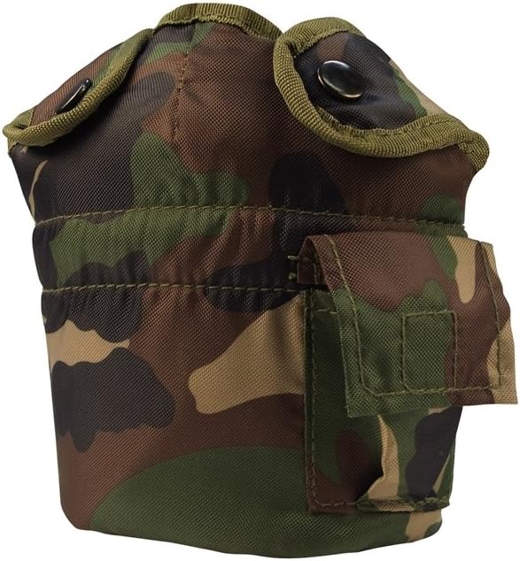 Rothco Woodland Camouflage GI Style Canteen Cover