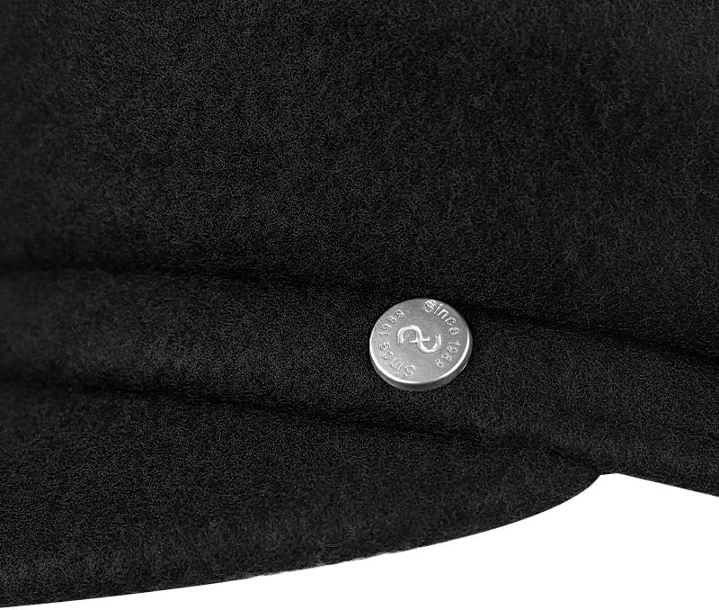 Women Wool Newsboy Beret Hat Winter French 8-Panels Pageboy Painter Hat Ladies Classic Vintage Gatsby Cabbie Visor Cap - Image 4