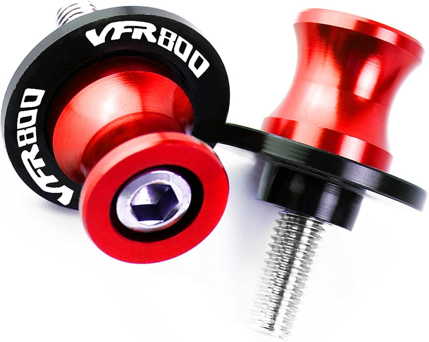for Ho-nda VFR800 1998 1999 2000 2001 Motorcycle Swingarm Spools Slider Swing Screw Sliders Spools Stand Arm 8MM Fall Protection