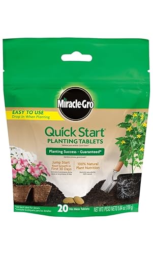 Tabletas de siembra de inicio rápido, 20 unidades.