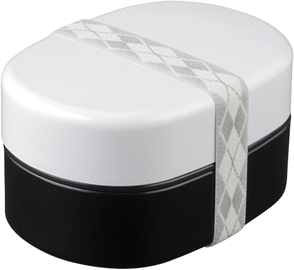 OC painted two-stage lunch box 600ml white 60056 (japan import)