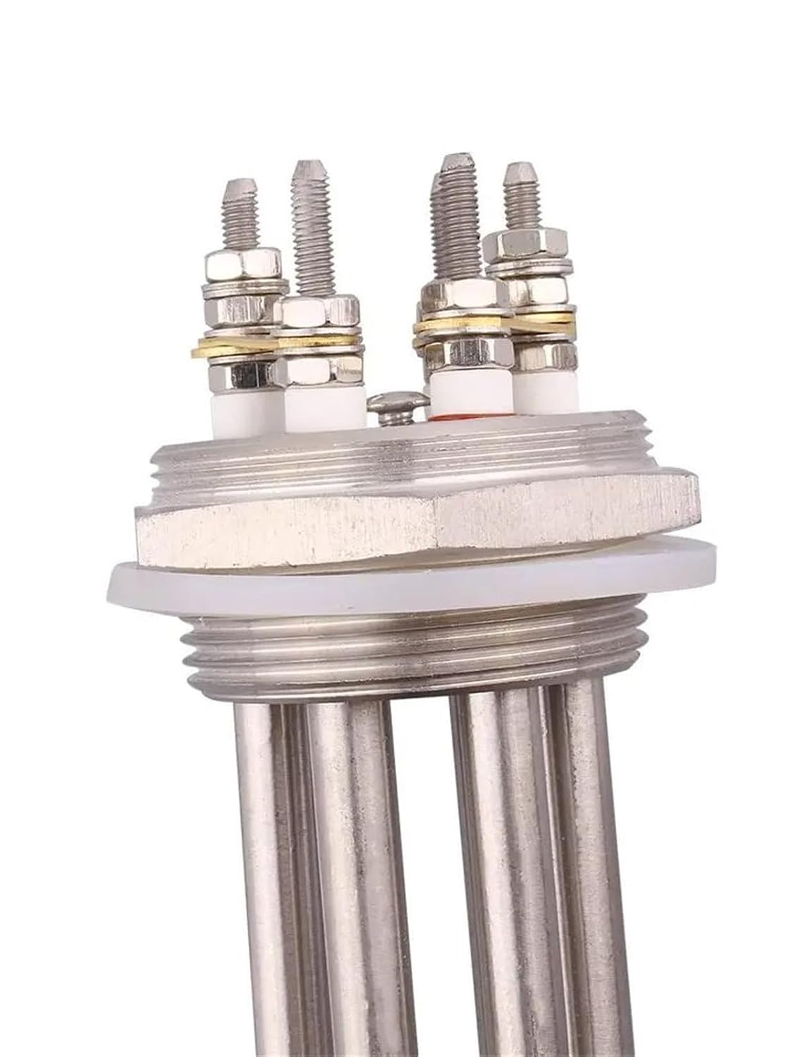 Water Heater 220/380v Immersion Heating Element DN32/DN40 Tubular 3KW/4.5KW/6KW/9KW/12KW SUS304 1Pcs(DN32,380V_9KW 310MM)