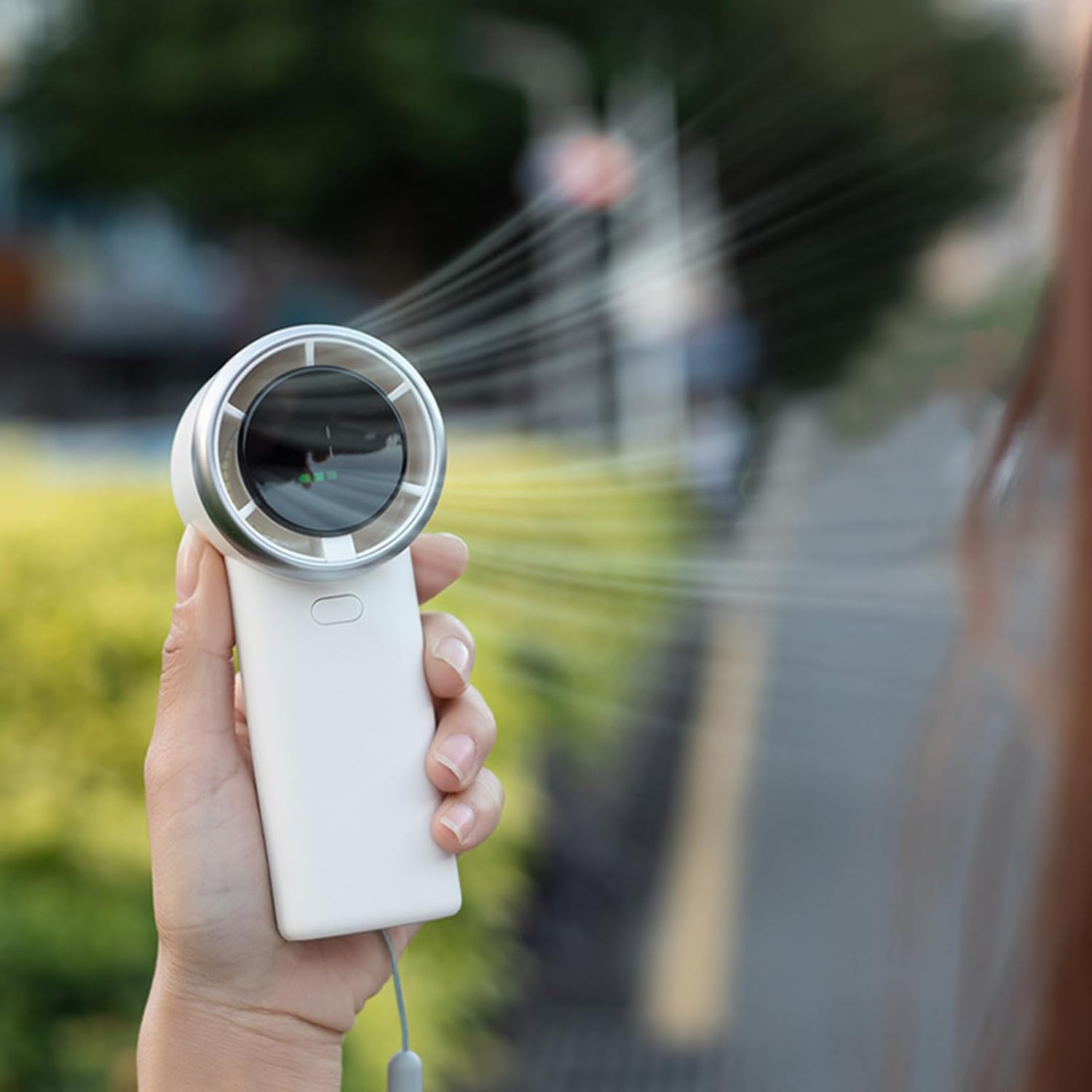 Practical USB Fan Fan Rechargable Cooling Fan Electric Fan Small Travel Fan Suitable for Indoor and Outdoor Use