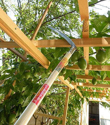 Solid Aim Tools, King Of The Sickle Sharpen Grass Hook Cutter Tool 23" Professional Long Handle Brush Sickle Tools,Great For Removing Unwanted Vines And Weeds. Size At 7" X 20.50" Overall Length ! #TOP5
