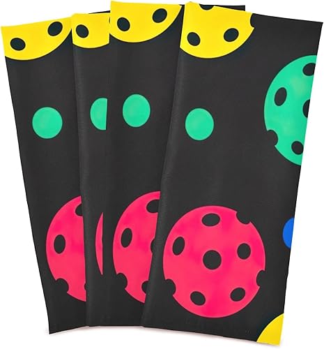 Miniatura 2 de RPLIFE Toallas de plato de bolas de pickleball de 28 x 18 pulgadas, toalla de mano a granel para restaurante