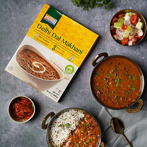 Ashoka Meals 1932, Plant-Based Meal Kit, Beans 'n Rice Variety Pack, Heat & Serve Meals, Kosher Certified, All-Natural Indian Food, Microwave Friendly, Gluten-Free, No Preservatives, Pack of 10 - Thumbnail 3
