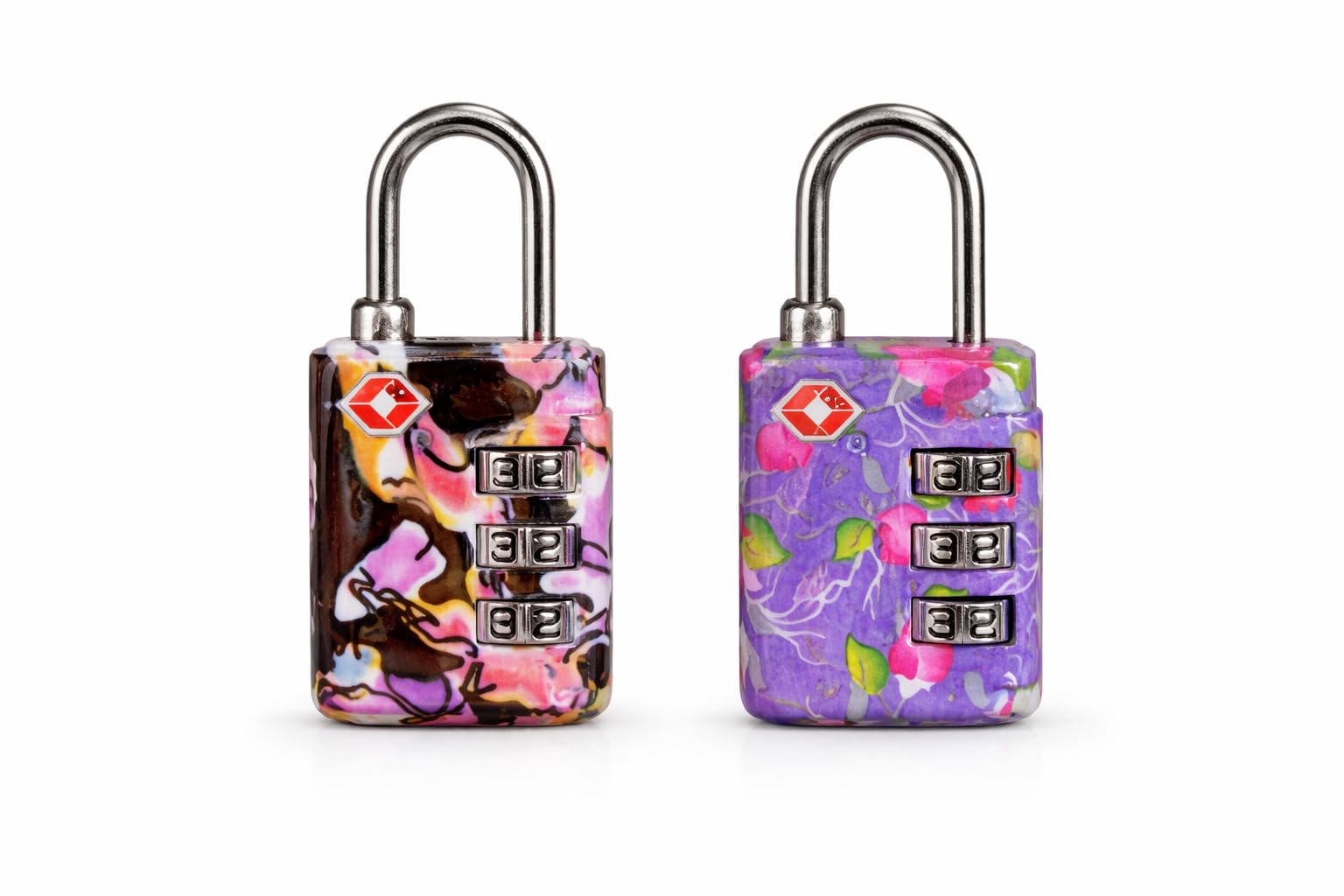 QUIRA TSA Approved Luggage Lock, 3 Digit Combination Travel Padlock for Suitcase, Bag & Backpack, Durable Metal Body, Stylish Design Travel Lock (Set of 2)-image-49