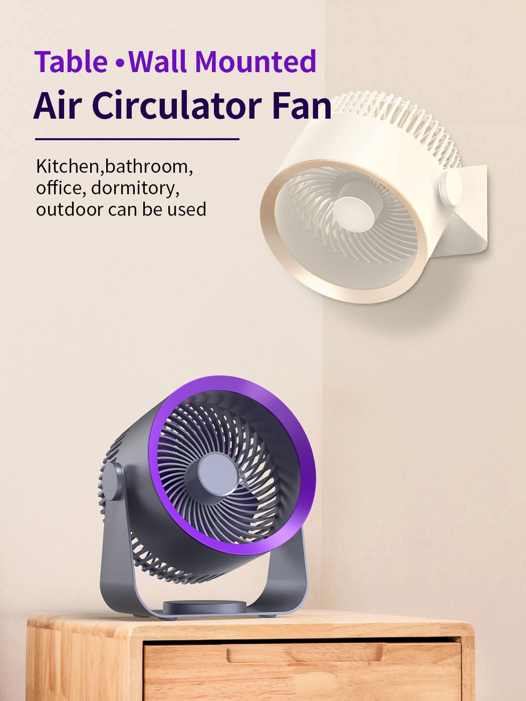 扇風機・サーキュレーター Model No.EL107 12inch l Desk Fan Amazon.com: Portable Table Fans, 3 Speeds Air Circulator Fan