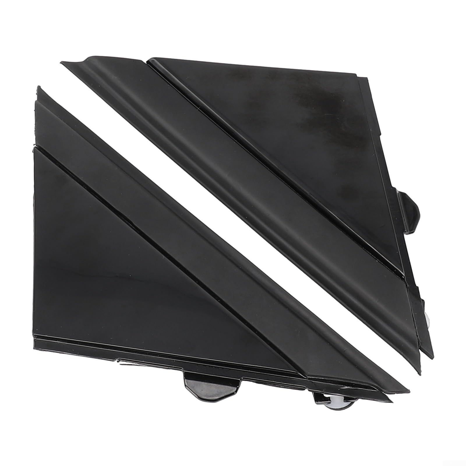 Lecreatekit Modanature copertura bandiera specchio nero lucido FIAT 500