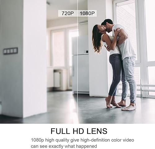 Miniatura 2 de Cámara oculta WiFi, cargador USB, cámara espía para niñera, cargador de teléfono de 5 puertos, cámara de seguridad inalámbrica de 1080P, grabación