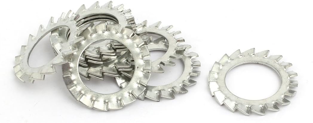 18mm Inner Quality Parts Dia Carbon Steel Zinc Plated External Tooth Lock Washer 10pcs Model:22as193qo125
