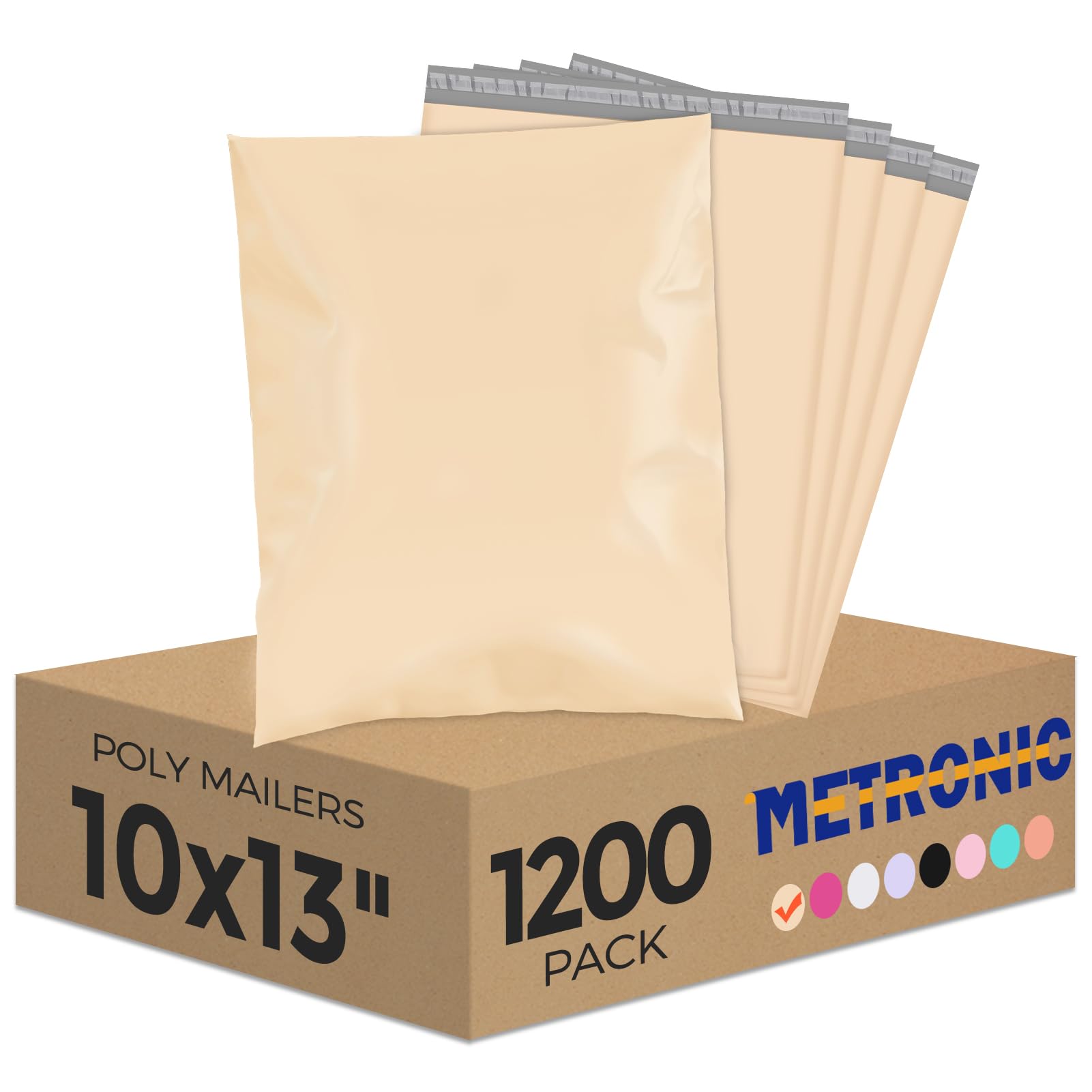 Metronic Poly Mailers 10x13 1200PC Shipping Bags Bulk for Small Business