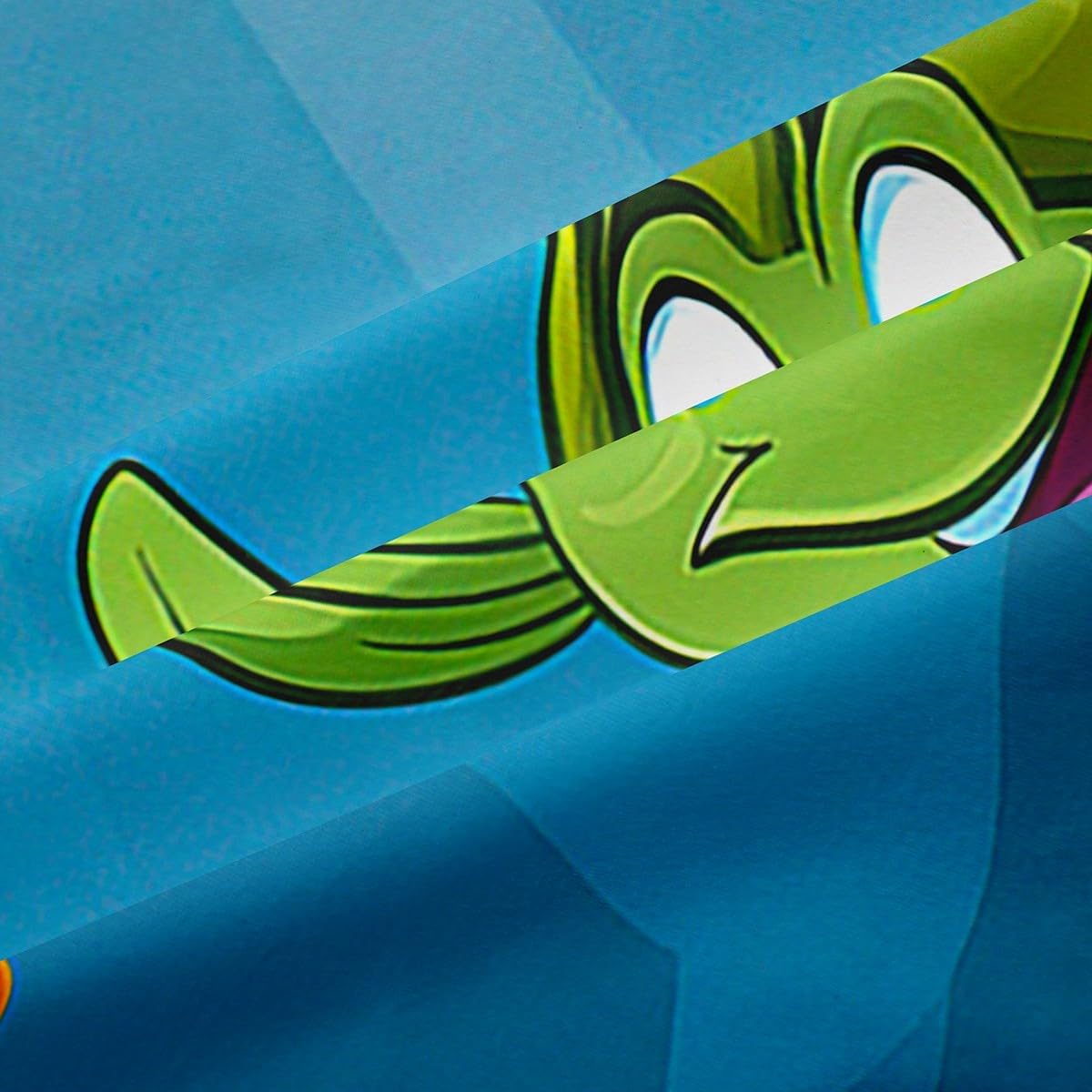 Feelyou Kids Ocean Curtains Sea Turtle Tropical Fish Curtain Cute Ocean Creature Windows Drapes Aquatic Animal Curtains for Boys Girls 38W x 54L Inches 2 Panels