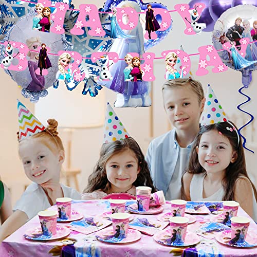 Elsa & Anna - Set di 62 stoviglie per feste, 20