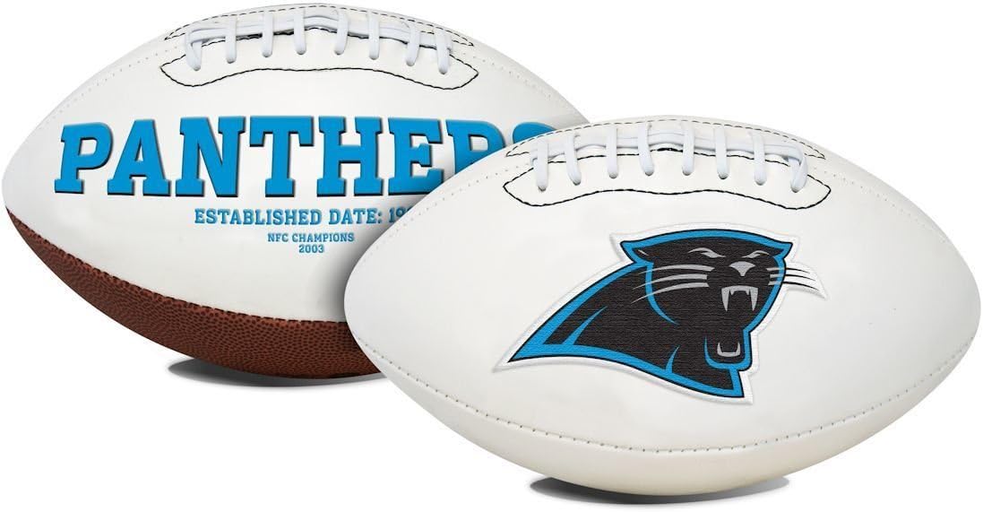 NFL Signature Series Full Regulation-Size Football, Carolina Panthers