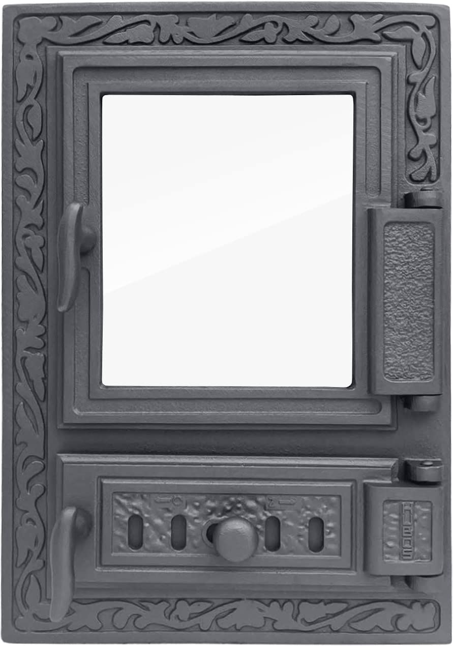 Sellon24® H0315 - Puerta de revisión para horno, hierro fundido