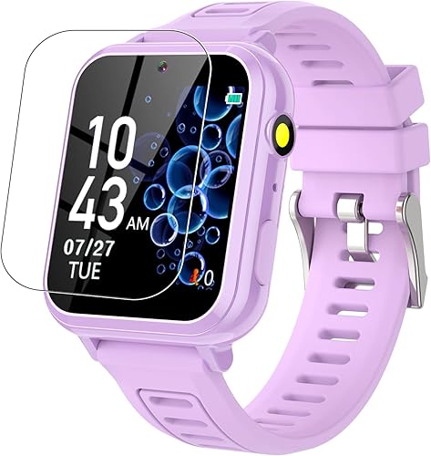 Miniatura 13 de Reloj inteligente para niños con 39 juegos, pantalla táctil HD, cámara de video, reproductor de música, podómetro, linterna, reloj despertador,