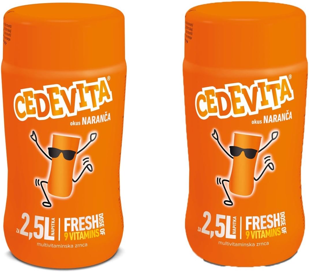 (Cedevita Orange drink mix Makes 2.5L, 2)
