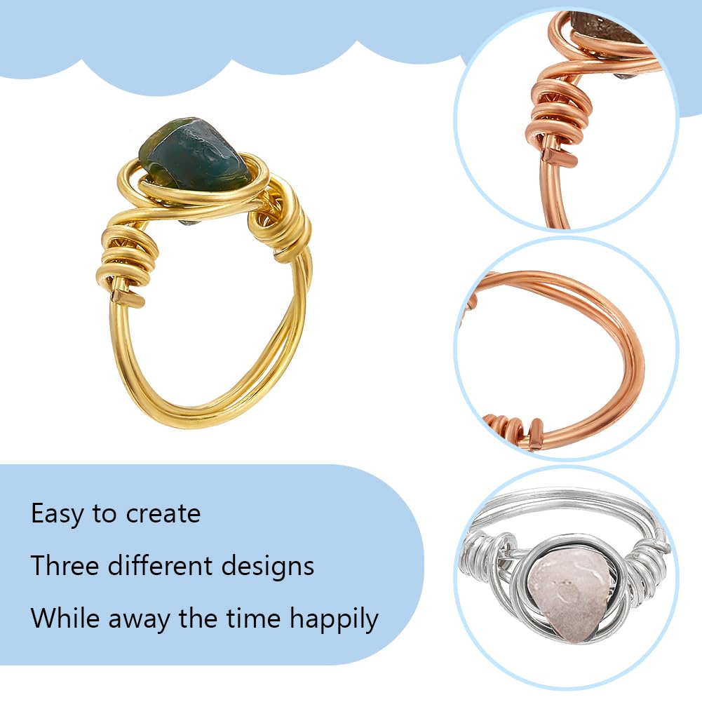 Jewelry Repair Kit For Necklaces WEBBEDY Wire Wrapped Ring Aking