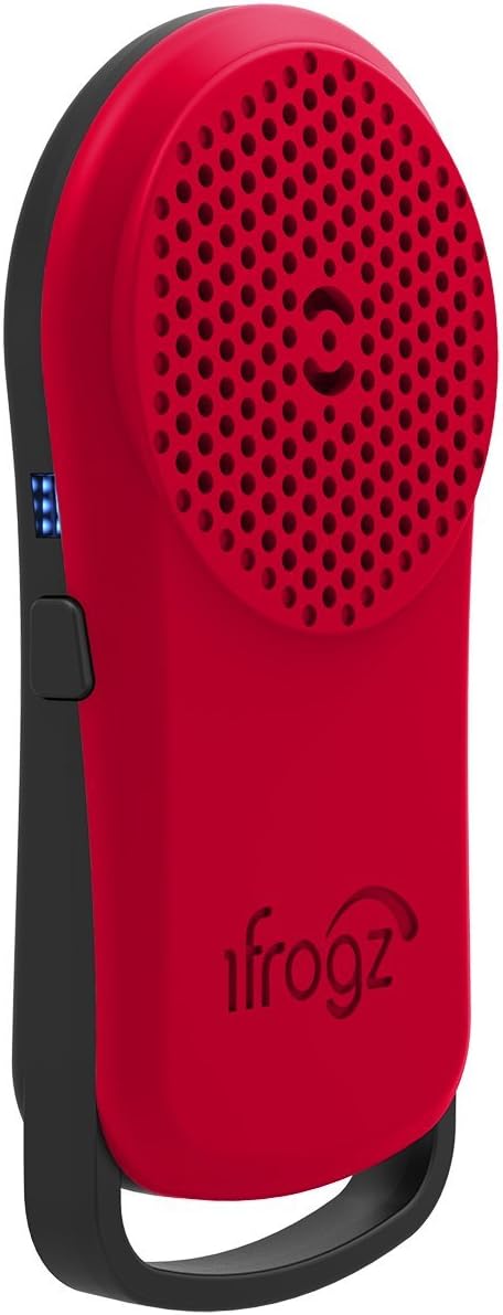 iFrogz Audio Tadpole wireless Bluetooth Speaker - Black/Red