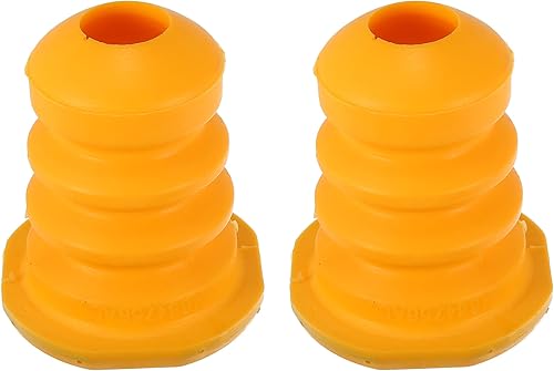 X AUTOHAUX 2 unids 4.8 pulgadas suspensión trasera bump stop Strut parachoques tope para Dodge Caravan 1996-2007 4684756AC goma naranja