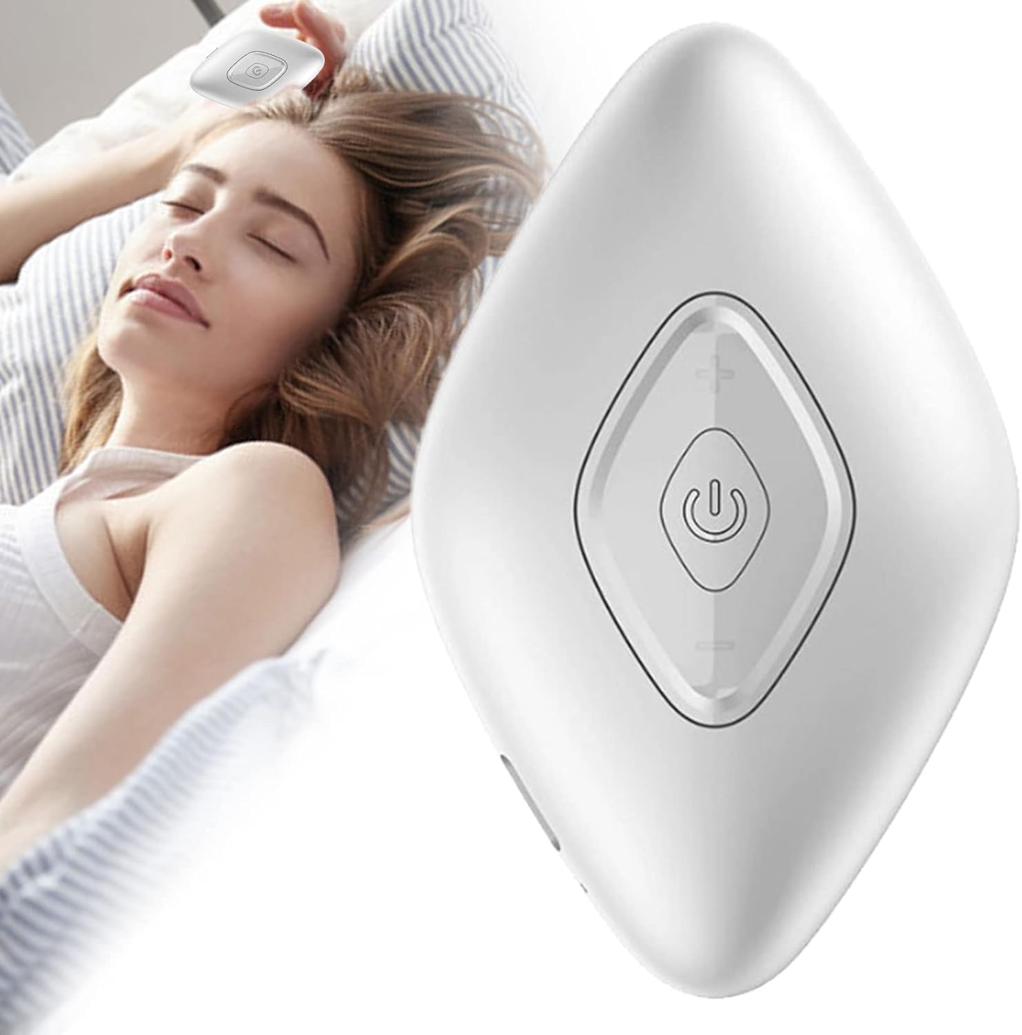 Azonee Calm Palm Sleep Aid Device, USB Charging Holding Sleep Aid Instrument, Sleeping Aids Device for Fast and Deep Sleep Mini Hand Held Sleeping Aids Device for Insomnia Relief, Relieve Anxiety