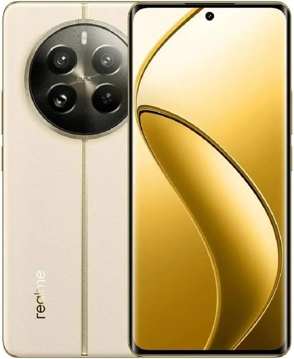 Realme 12 Pro 5G 12GB Memory 512GB Storage Android 14 6.7-Inch Smartphone, Beige