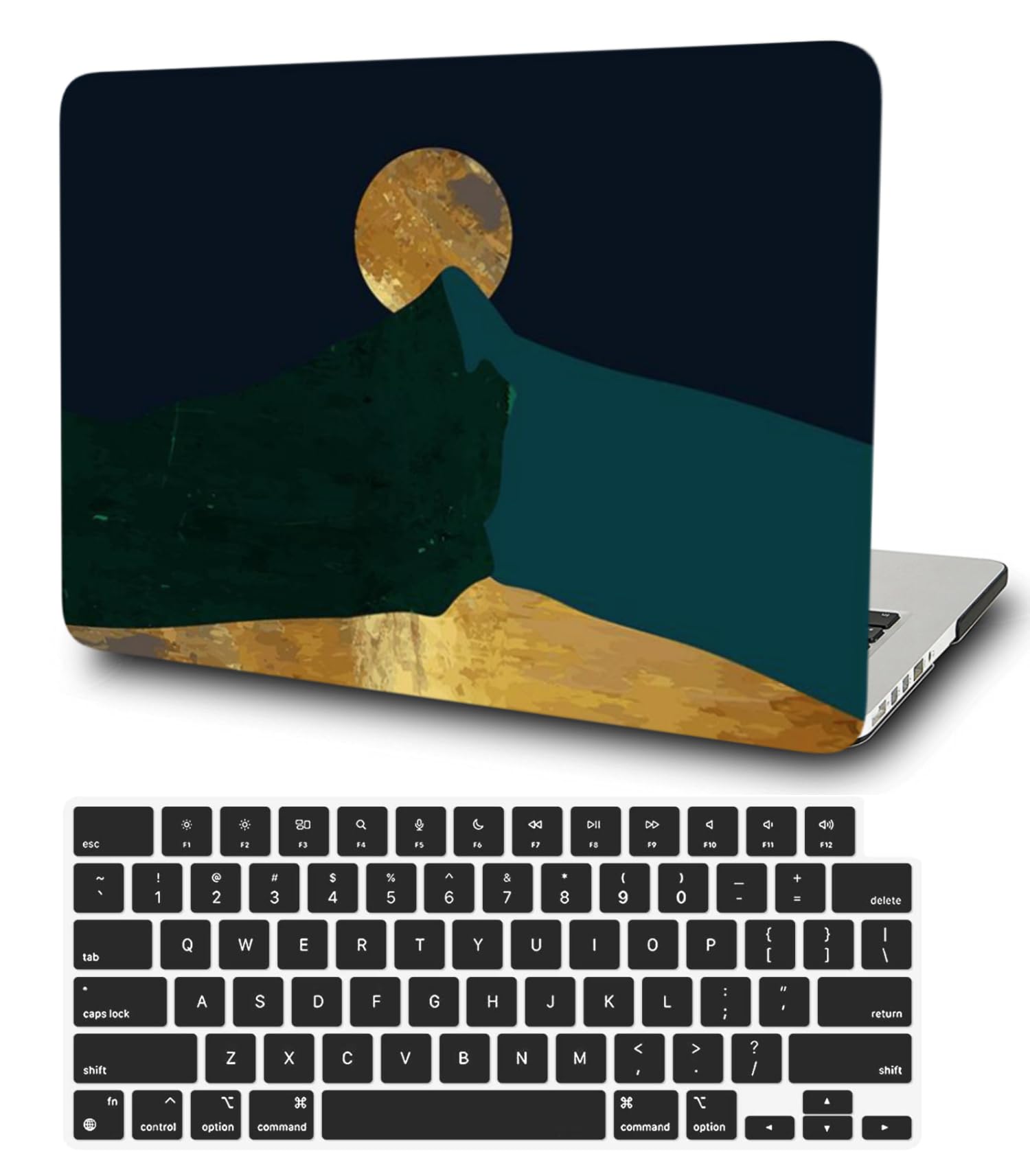 Compatible with MacBook Pro 13 inch Case 2021 2020 2019 2018 2017 2016 Release M1 A2338 A2289 A2251 A2159 A1989 A1708 A1706, Protective Plastic Hard