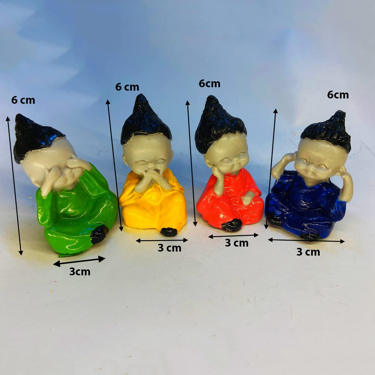 Little Buddhas Under the Tree Blower Inflated Decoration 1