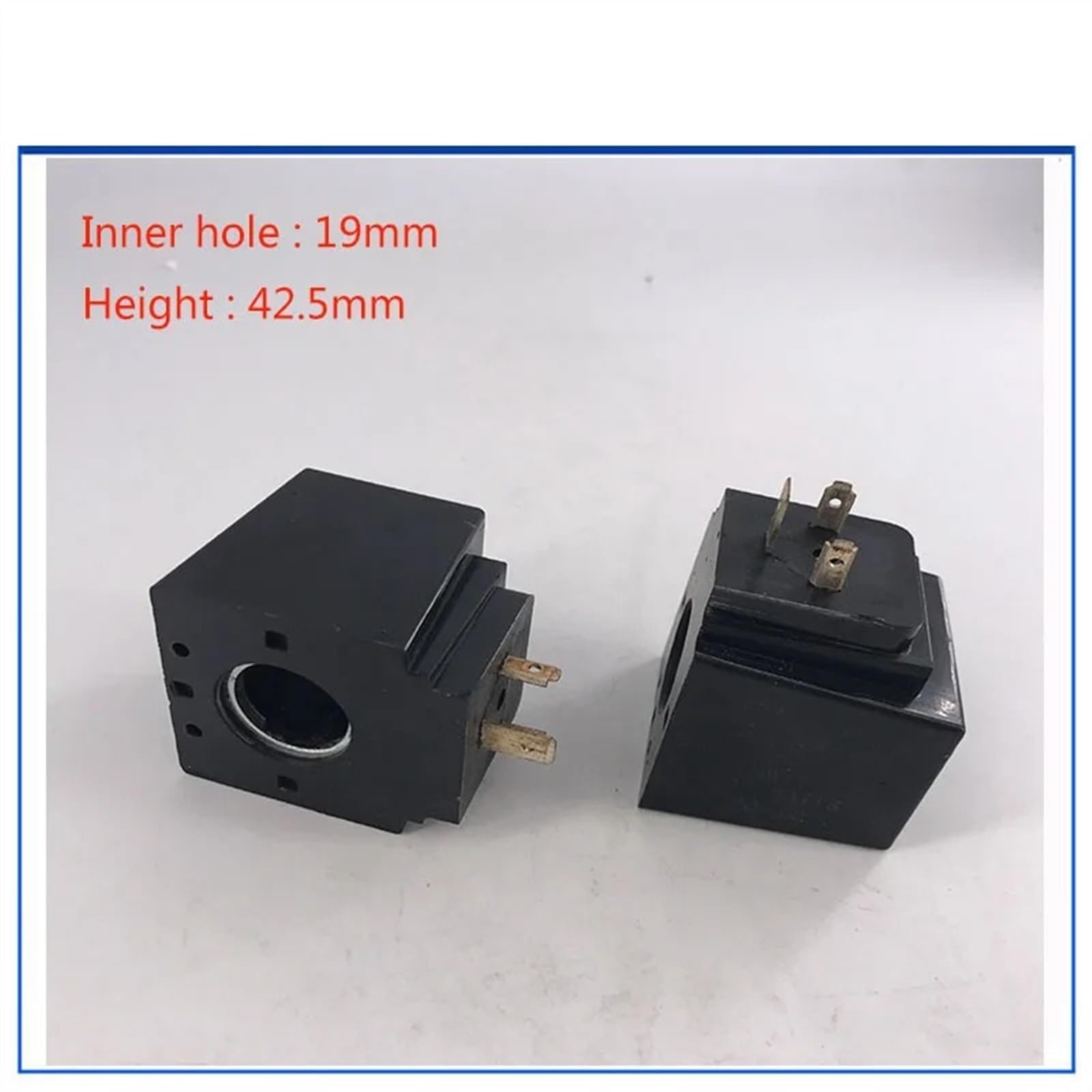 Bobina elettrovalvola idraulica E246627 1860303 1860305 17 WATT 220 V 110 V foro interno 19 mm, altezza 42,5 mm (Size : AC110V)