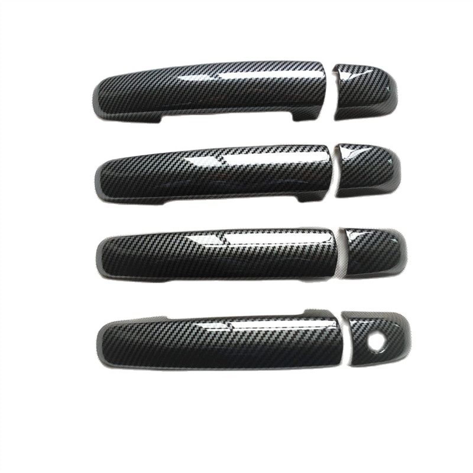 OTOZUM For Suzuki For Swift 2005-2010 Accessories Door Handle Cover Trim Handles Covers Plastic Imitation Carbon Fiber Door Handle Cover