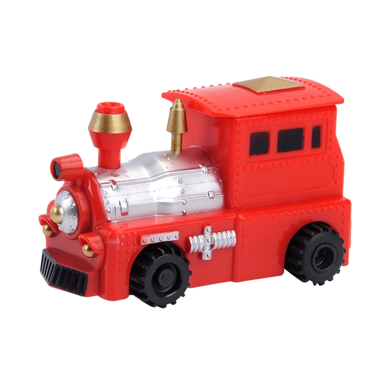 Veicolo giocattolo Magic Track Cars, auto induttiva che segue le linee nere tracciate, giocattolo educativo a stelo con pennarello per bambini (Camion dei pompieri)