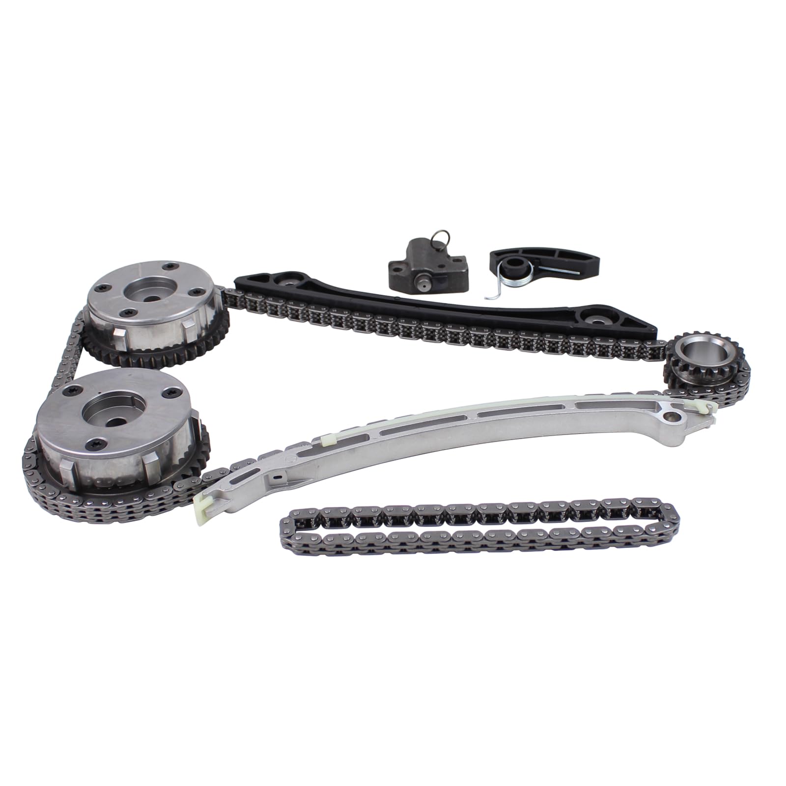 Kit catena distribuzione con pignone CVVT per Land Range Rover Evoque 2012-17, Discovery Sport 2015-17, Freelander/LR2 2013-15