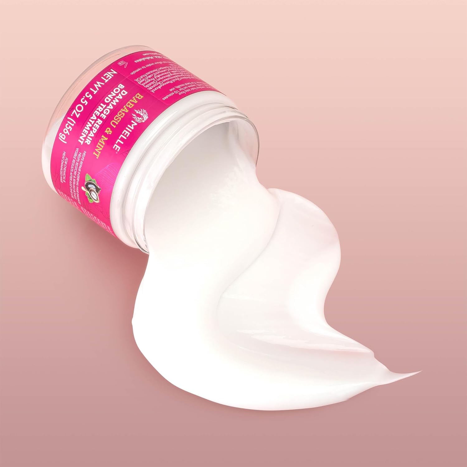 Babassu Mint Damage Repair Bundle - Shampoo, Deep Conditioner, Bond Treatment & Curly Cocktail Cream (4 Products)