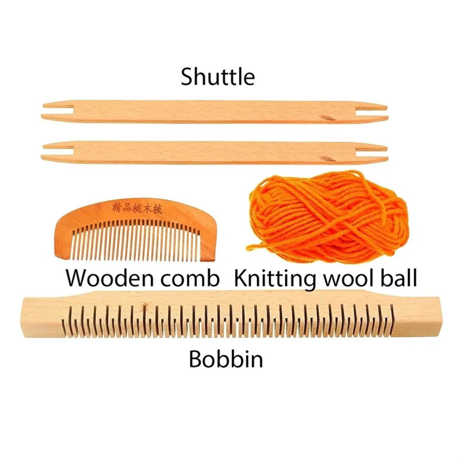 Webrahmen Aus Holz Holz Gobelin Webstuhl Kit Webstühle Handgestrickte Maschine DIY Woven Set Nähmaschine Home Winken Zubehör Handgemachte Haken