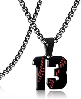 SKQIR Baseball Jersey Number Pendant in Pakistan
