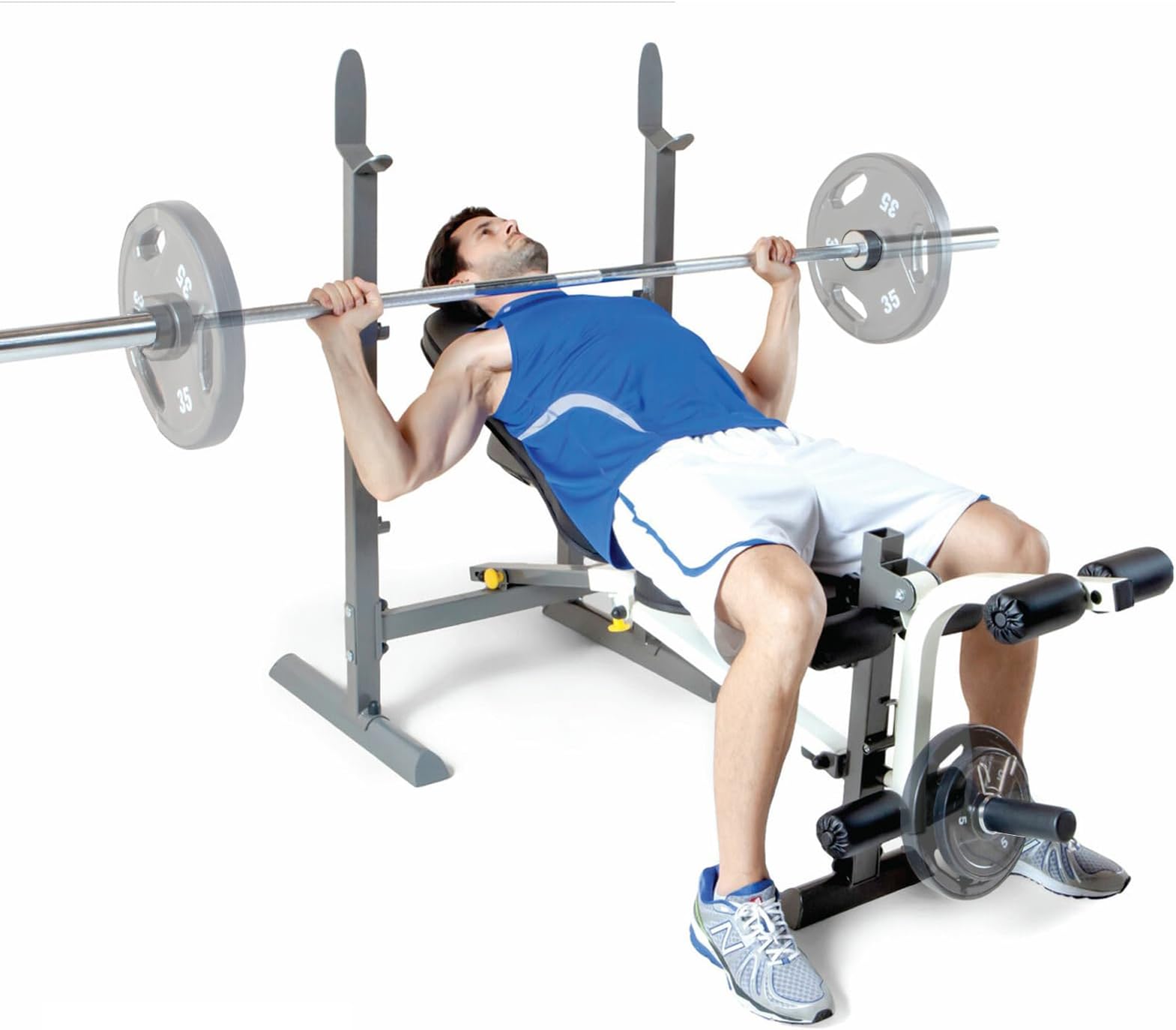 Marcy MWB-20100 Standard Weight Bench - Foldable