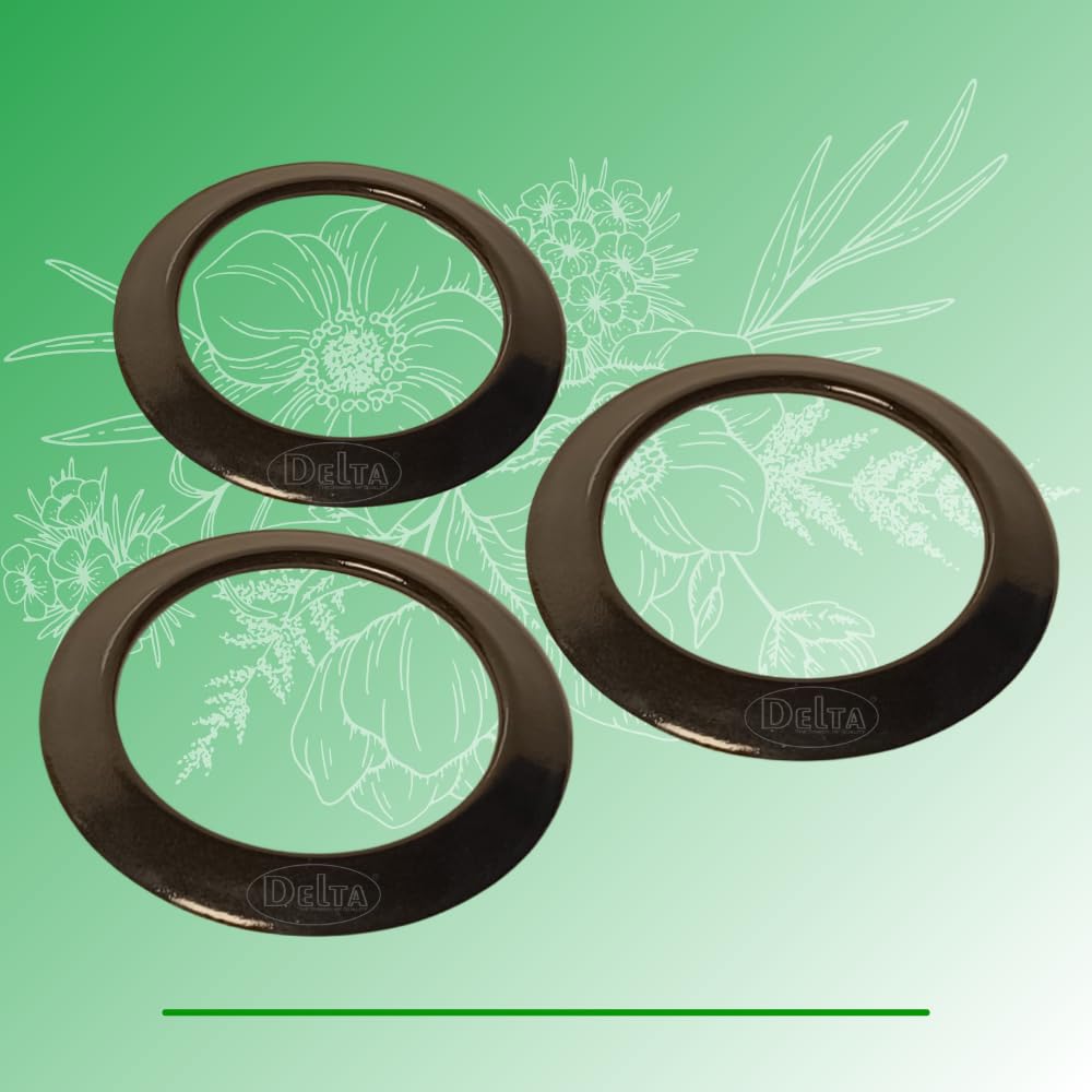 DELTA® Gas Stove Replacement Parts | Non Stick Enamel Coated O Ring for (1 Small 70 MM + 2 Big 80 MM) Suitable for PRESTIGE BUTTERFLY SUNFLAME LIFELONG GLEN SUNSHINE Manual Ignition Gas Stove-image-20