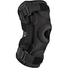 Compression Knee Brace for Men & Women, Maximum Support, Adjustable Dual Hinges Small