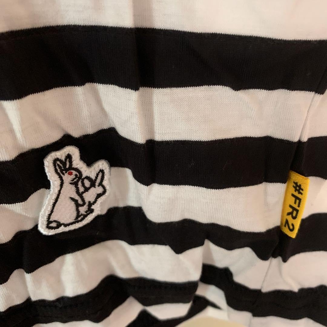 FR2 smoking kills 限定品ボックスロゴ　ボーダーTシャツ Amazon.co.jp: FR2 smoking kills 限定品ボックスロゴ ボーダーT