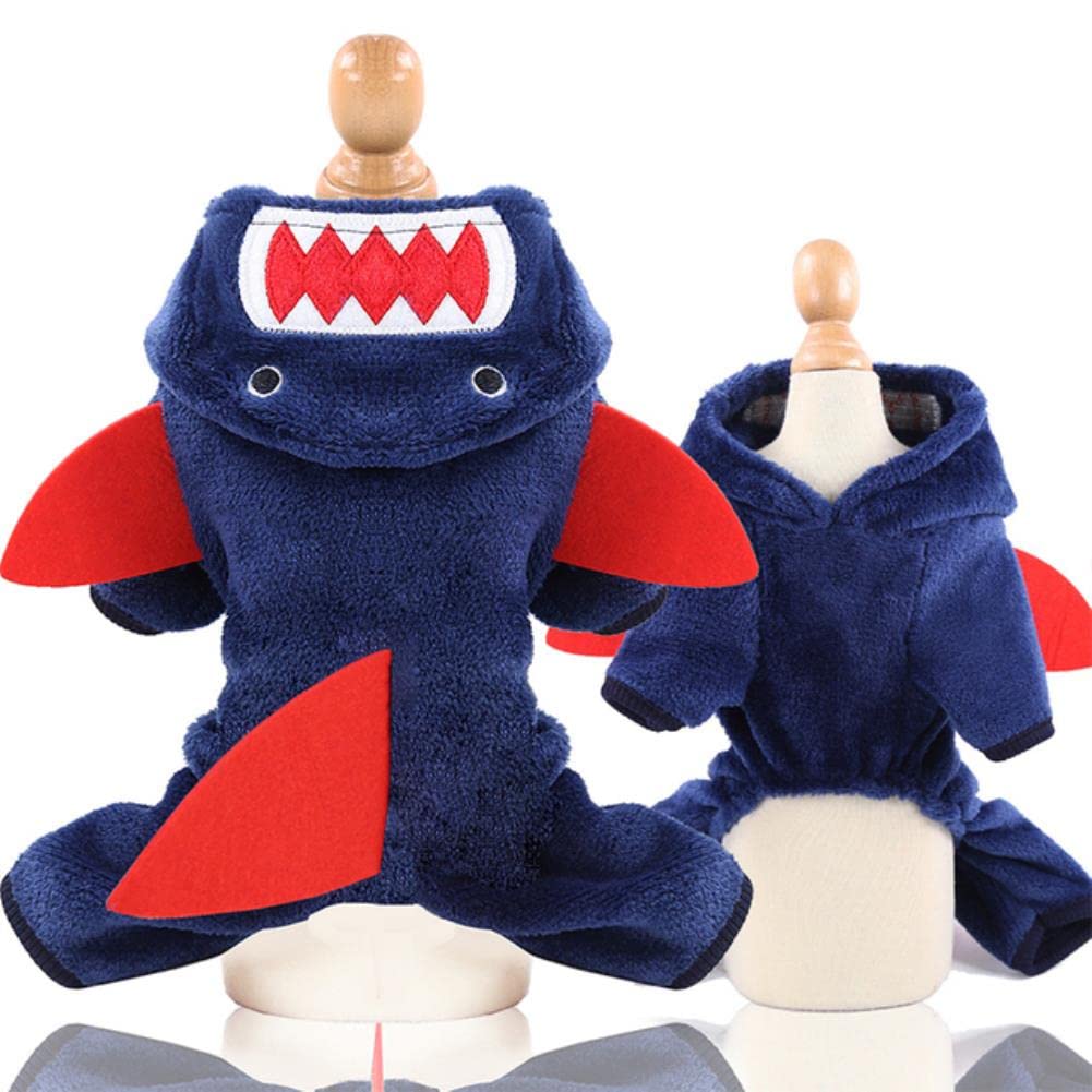 Pyjama de chien chaud et isolant Manteau protecteur et doux pour petits animaux de taille L