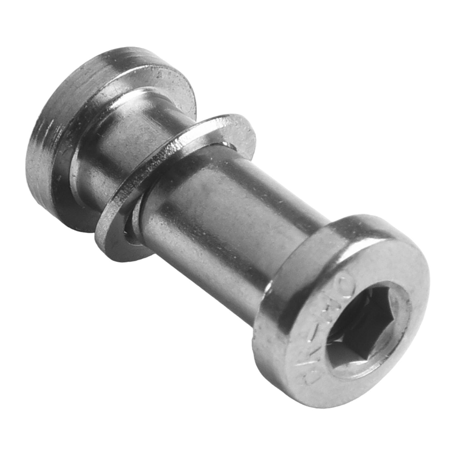 BlesConi Aluminium Alloy Bicycle Seatpost Binder Clamp, Vintage Design for Adjustable Screw Bolt for 15-25mm Seat Tube, Cycling Spare Part