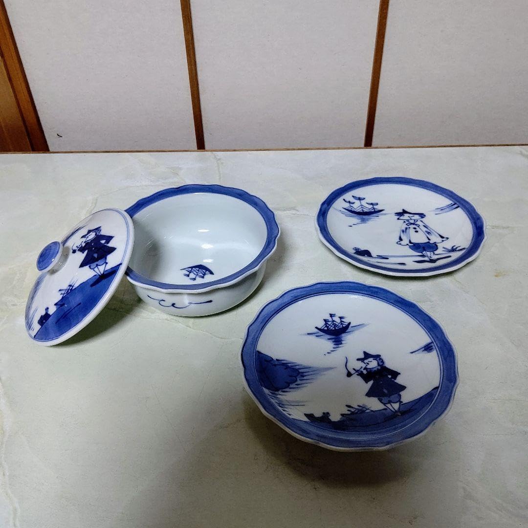 専用 しん窯 青花 有田焼 五人異人丼 他、 専用 しん窯 青花 有田焼 五人異人丼 他、