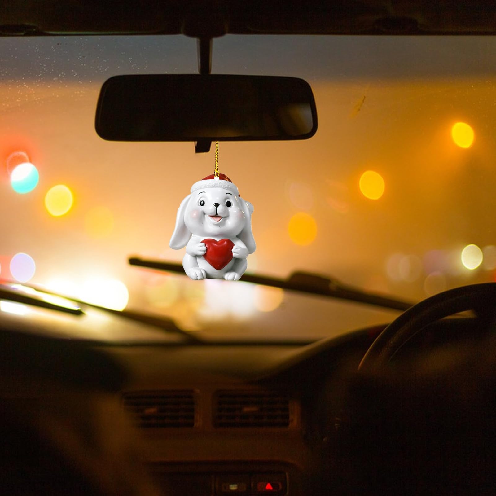 Pendentif De Noël En Bois En Forme De Cup Cake Père Noël Ou Bonhomme De