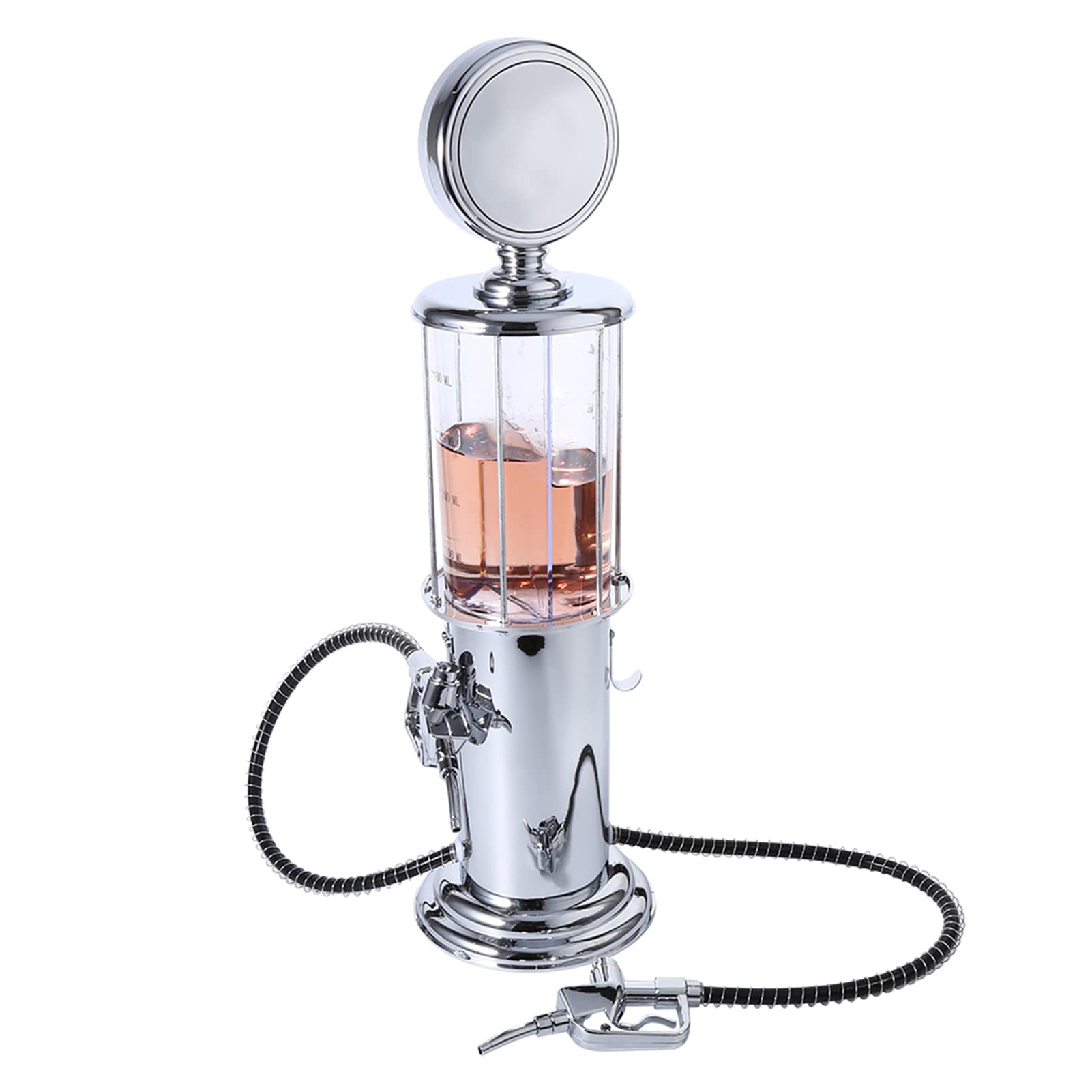 Tyenaza Distributore di liquori, distributore di birra bar metallo doppia pistola pompa a gas ugello birra vino liquore dispenser soda bevande versatore